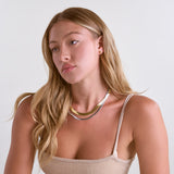 Herringbone Snake Chain Necklace