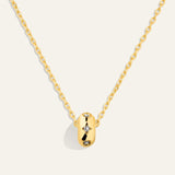 Mini Oval Pendant Necklace